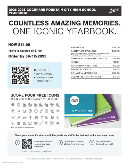 Order Your High School Yearbook